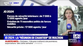 JO 2024: Emmanuel Macron a organisé une "réunion de chantier" à l'Élysée