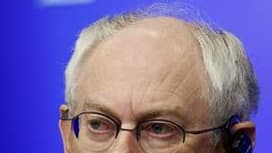 Le président du Conseil européen Herman Van Rompuy a annoncé lundi le report au 23 octobre du sommet des chefs d'Etat et de gouvernement de l'Union européenne initialement prévu le 17 octobre. /Photo prise le 4 octobre 2011/REUTERS/Yves Herman