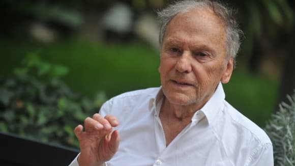 Jean-Louis Trintignant, le 9 octobre 2012, pendant la promotion d'"Amour", de Michael Haneke, avec Emmanuelle Riva. Jean-Louis Trintignant, le 9 octobre 2012, pendant la promotion d'"Amour", de Michael Haneke, avec Emmanuelle Riva.