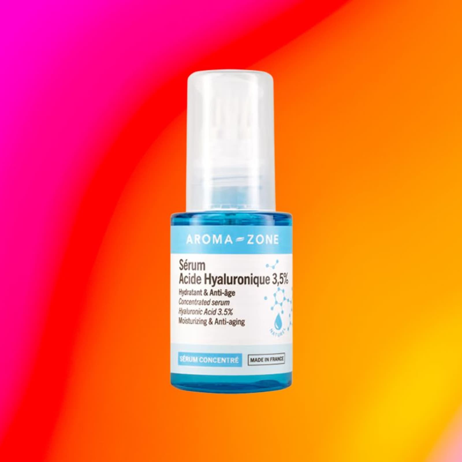 Peau repulpe et hydrat : Aroma-Zone prsente son srum best-seller   l'acide hyaluronique