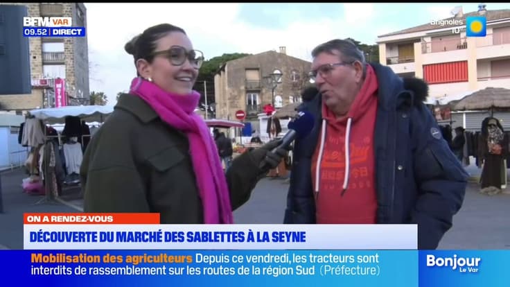 Découverte du marché des Sablettes à la Seyne
