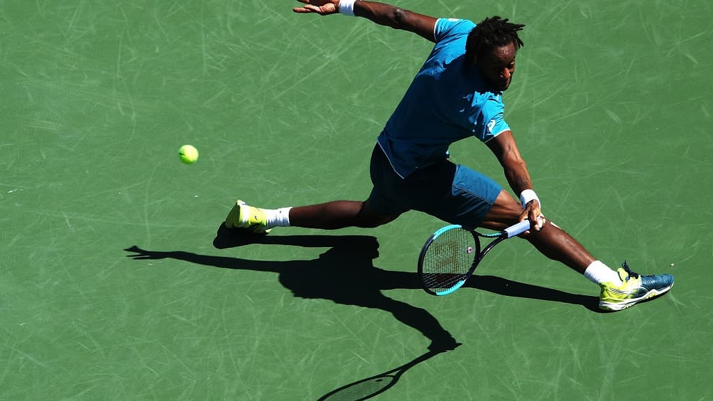 Monfils à Indian Wells Monfils à Indian Wells
