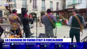 Alpes-de-Haute-Provence: la caravane du swing était à Forcalquier