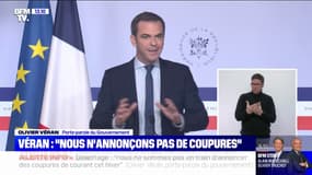 Olivier Véran: "Nous ne sommes pas en train d'annoncer qu'il y aura des coupures d'électricité cet hiver"