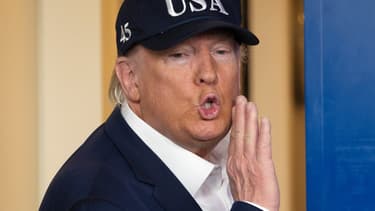 Donald Trump, le samedi 14 mars 2020 à la Maison Blanche
