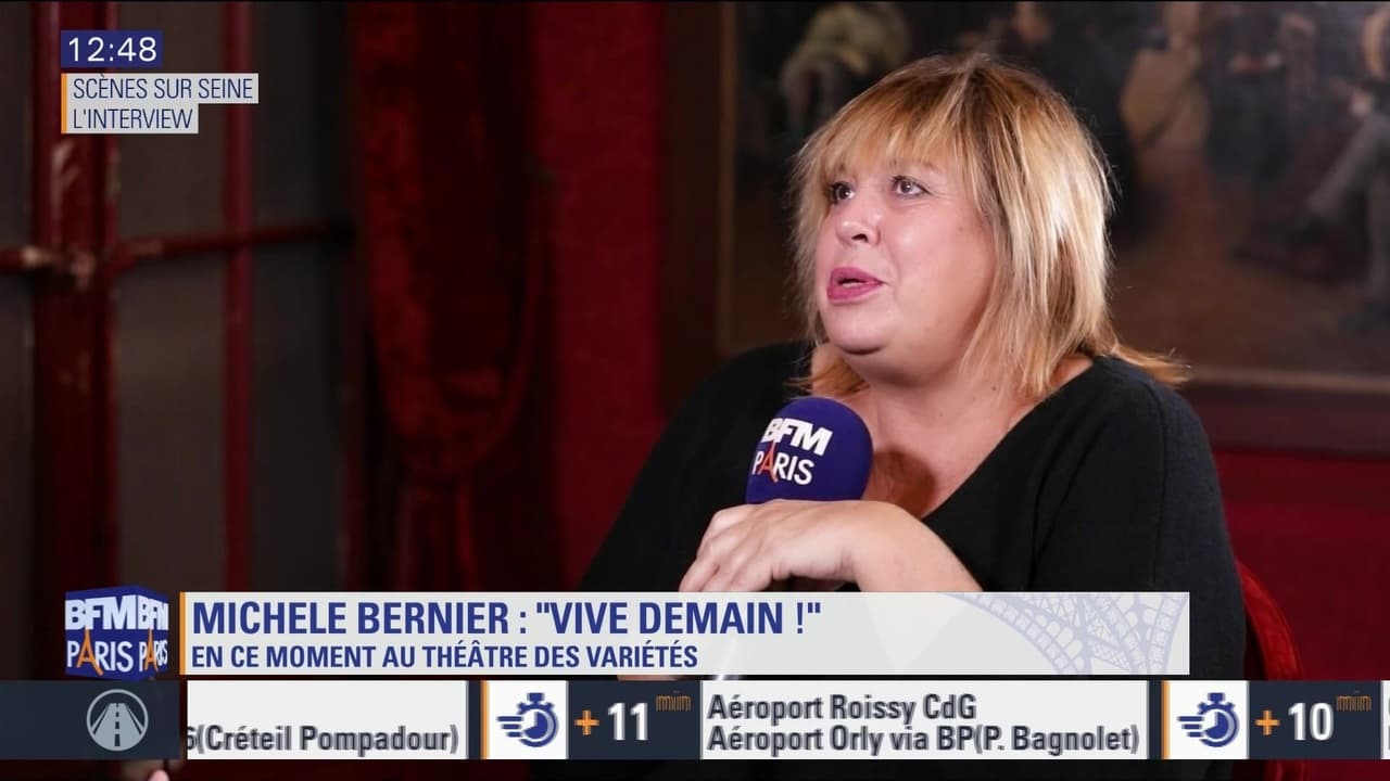 Scènes sur Seine : L'interview de Michèle Bernier, à l'affiche de "Vive