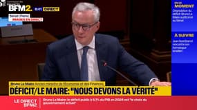 Dérapage des finances publiques: Bruno Le Maire évoque le "contexte de crise inflationniste"