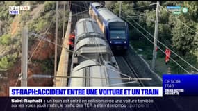 Saint-Raphaël: un accident entre une voiture et un train ce jeudi matin