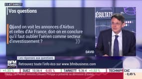 Les questions : Faut-il oublier l'aérien comme secteur d'investissement ? - 03/07