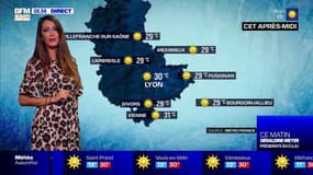 Météo Lyon: encore beaucoup de soleil et de chaleur à Lyon, jusqu'à 30°C cet après-midi