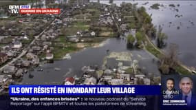 Ukraine: ils ont résisté à l'armée russe en inondant leur village en banlieue de Kiev