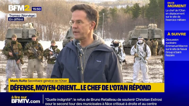 Les alliés de l'Otan discutent de la "meilleure façon" de rouvrir le détroit d'Ormuz, assure Mark Rutte