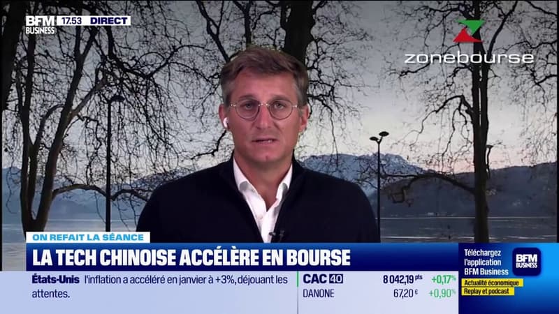 La tech chinoise accélère en bourse