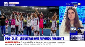 Ligue des champions féminine: retour sur l'ambiance du match PSG-OL