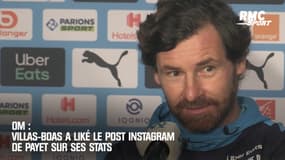 OM : Villas-Boas a liké le post Instagram de Payet sur ses stats 