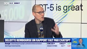Culture IA : Deloitte rembourse un rapport fait par ChatGPT, par Anthony Morel - 09/10