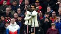 Naby Keita et Mohamed Salah face à Manchester United