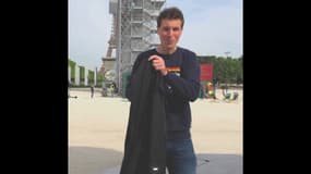 Tu Paris: la descente de la Tour Eiffel avec une tyrolienne avec Tanguy de Lanlay