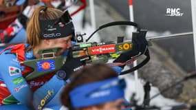Biathlon : La France au pied du podium en relais mixte