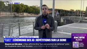 Jeux olympiques: des tests techniques organisés ce matin sur la Seine, à 375 jours de la cérémonie d'ouverture