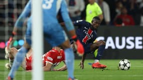Ousmane Dembélé lors de PSG-Gérone en Ligue des champions, le 18/09/2024