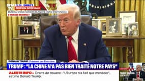 Suspension des droits de douane: "On en parle depuis un certain temps", assure Donald Trump