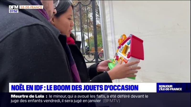 Île-de-France: les jouets d'occasion ont le vent en poupe