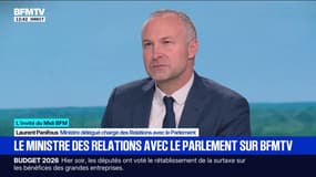 Budget: "Force est de constater qu'on n'arrivera pas à un vote", déclare Laurent Panifous, ministre délégué chargé des Relations avec le Parlement