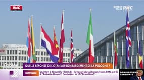 Quelle réponse de l'OTAN au bombardement de la Pologne? 