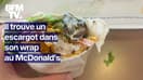 "Dégoûté": il trouve un escargot dans son wrap dans un McDonald's de Caudry