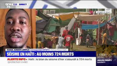 Le bilan du séisme en Haïti s'alourdit et passe à 724 morts 
