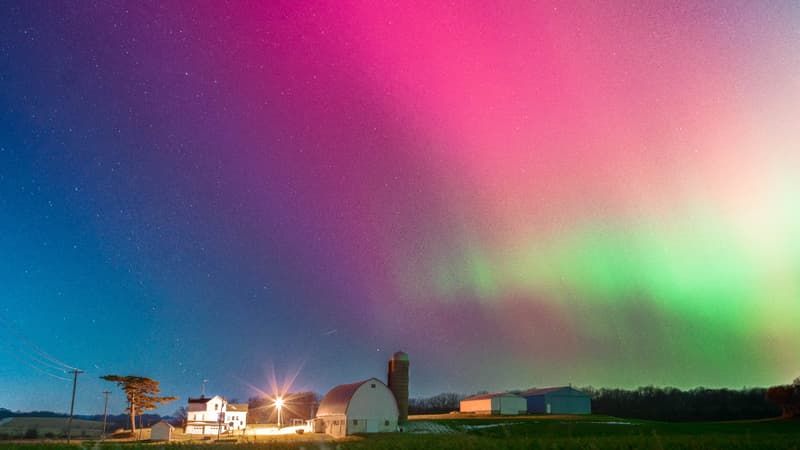 Des aurores boréales filmées par des astronautes depuis la Station spatiale internationale