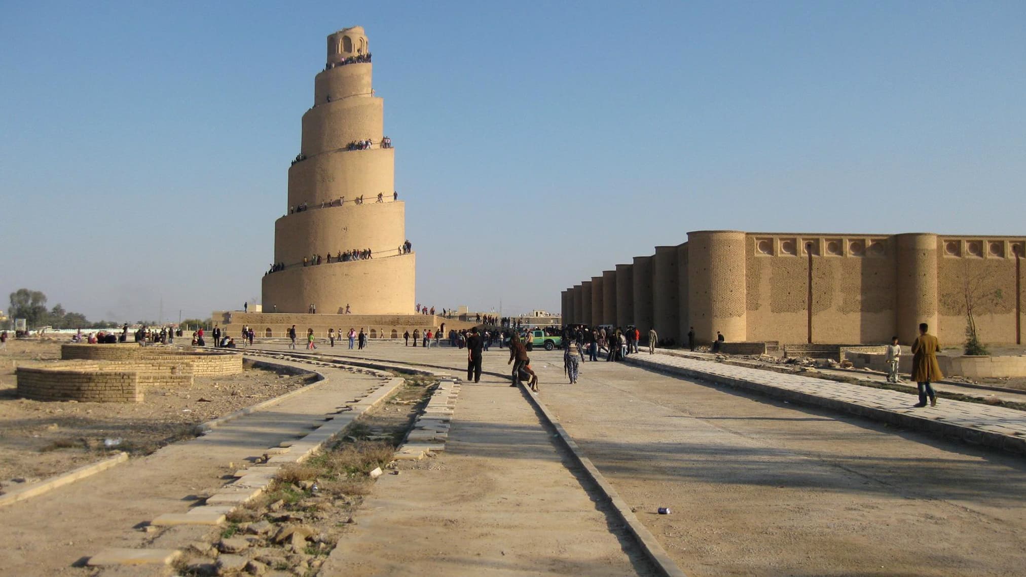 Le minaret de Samarra, en Irak, bientôt menacé par Daesh? Le minaret de Samarra, en Irak, bientôt menacé par Daesh?