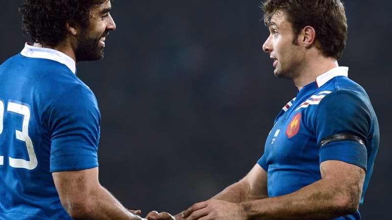 Yoann Huget et Vincent Clerc