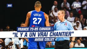 Basket / France 73-85 Canada : "Il y a un vrai chantier" avoue Collet, à une semaine des JO