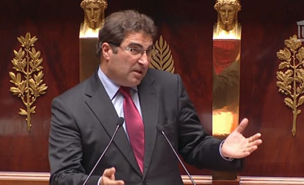Christian Jacob était visiblement remonté lors de ce discours Christian Jacob était visiblement remonté lors de ce discours