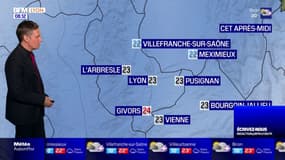 Météo Rhône: un risque d'orages ce samedi, jusqu'à 23°C à Lyon