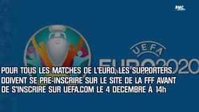 Euro 2020-Billeterie: 26000 places en poule pour les fans des Bleus, comment s'inscrire