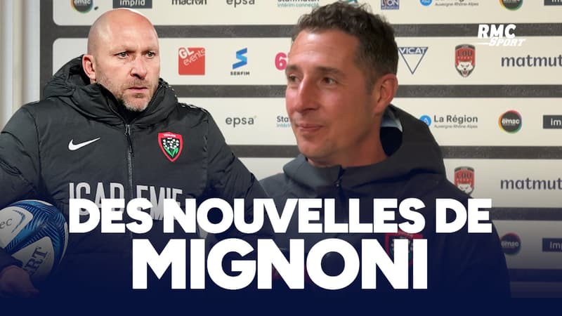 RC Toulon : "On a envie qu'il revienne le plus vite possible", Petitjean donne des nouvelles de Mignoni