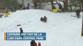 A New York, la tempête Stella fait le bonheur de certains habitants