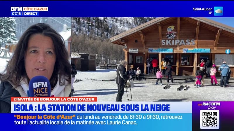 Isola 2000 : sécurité, domaine skiable, fin de saison... La maire, Mylène Agnelli, fait le point