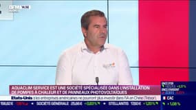 Ronan Olivin (Aquaclim Service) : Aquaclim Service est une société spécialisée dans l'installation de pompes à chaleur et de panneaux photovoltaïques - 10/08