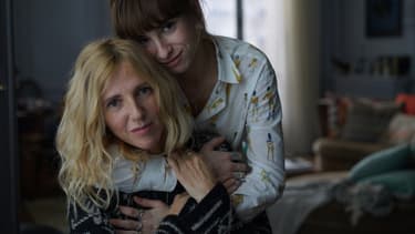 Sandrine Kiberlain et Thaïs ALessandrin, les actrices de "Mon bébé"