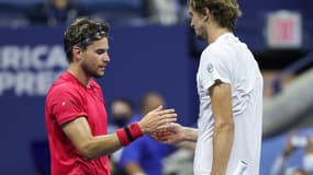Dominic Thiem, vainqueur d'Alexander Zverev