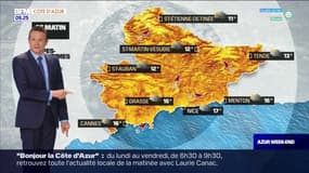 Météo: quelques averses ce samedi matin, du soleil dans l'après-midi, jusqu'à 23°C à Nice