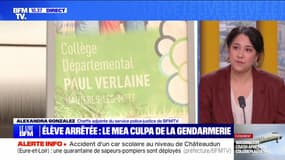 Élève arrêtée : le mea culpa de la gendarmerie - 30/01