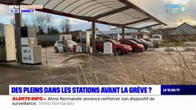 Normandie: des pleins dans les stations avant la grève?