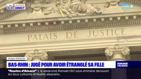 Bas-Rhin: un homme jugé pour avoir étranglé sa fille
