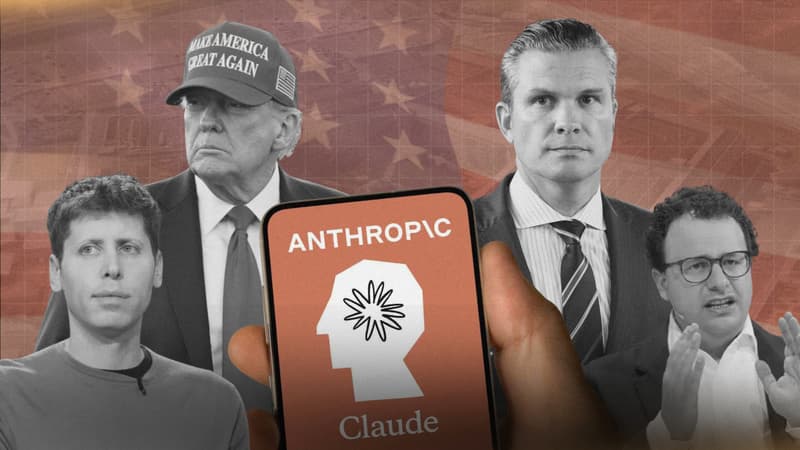 Colère de Donald Trump, contrat faramineux perdu, OpenAI au front: la guerre entre le Pentagone et Anthropic secoue la Silicon Valley et pourrait décider du futur de l’IA