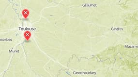 Les deux hommes ont été interpellés à Aucamville, au nord de Toulouse, et Vieille-Toulouse, au sud.